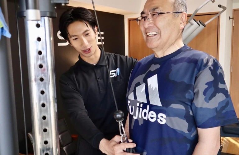 シニア世代の筋肉UPプランが人気！パーソナルジムSHINE柏店